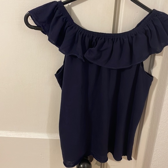 H&M Navy Blue Top - Picture 4 of 6